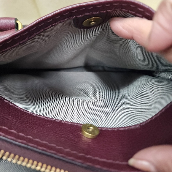 Fossil mini ryder satchel, fig burgundy - Picture 3 of 7